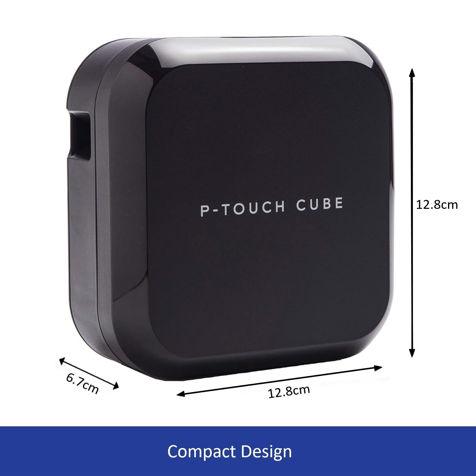 BROTHER P-Touch Cube Plus PT-P710BT Label printer Up to 24mm 180x360dpi 68 labels/min USB 2.0 Bluetooth Cutter