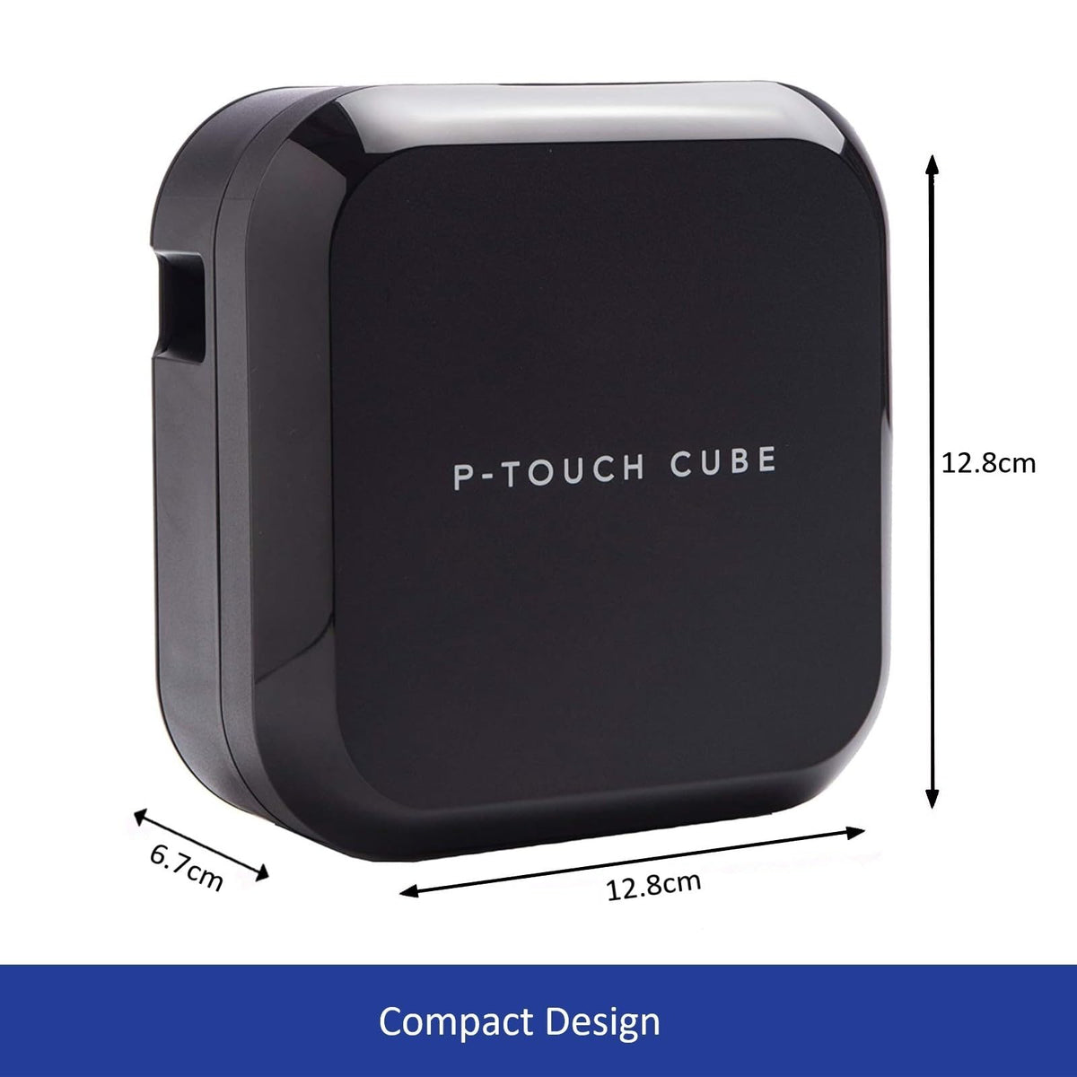 BROTHER P-Touch Cube Plus PT-P710BT Label printer Up to 24mm 180x360dpi 68 labels/min USB 2.0 Bluetooth Cutter