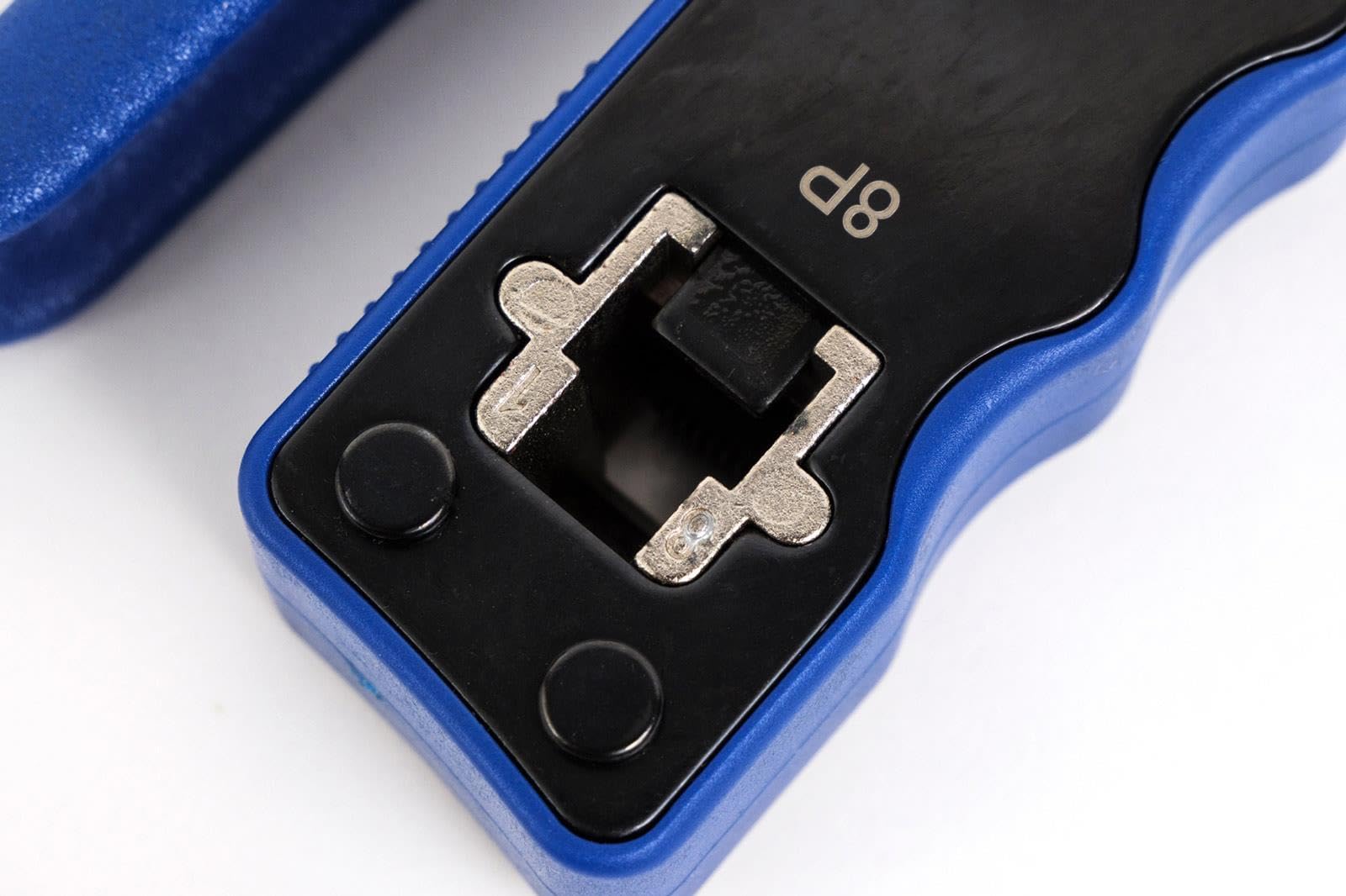 Digitus X-ML-EZ-TOOL Pince a sertir Noir, Bleu