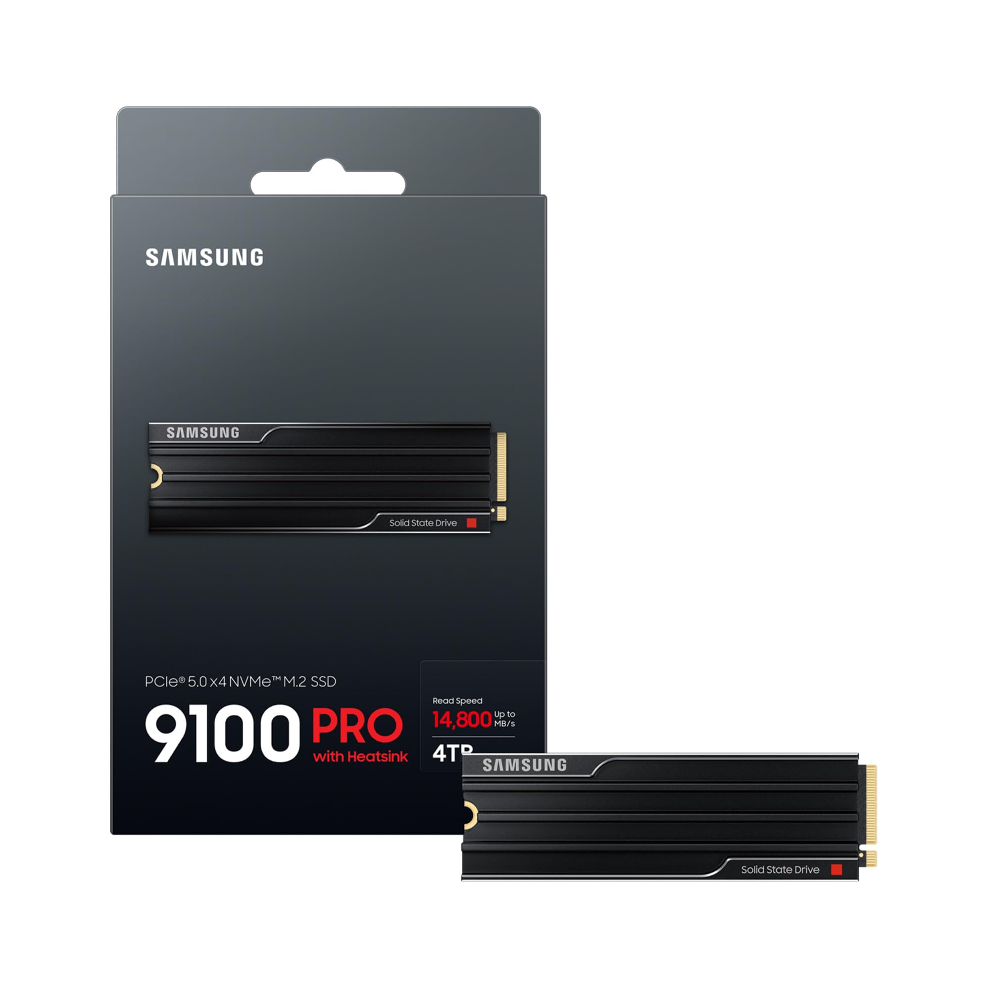 Samsung MZ-VAP4T0CW SSD M2 NVMe PCIe 4 To avec une vitesse de lecture de 14800 Mo/s