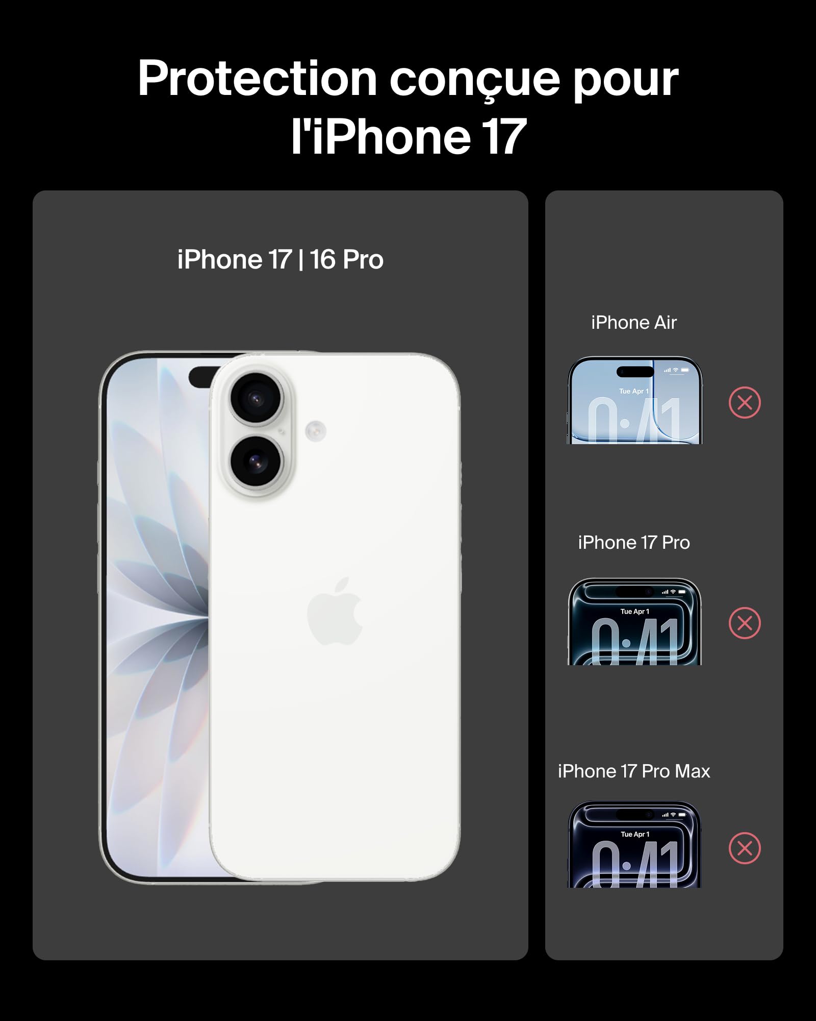 BELKIN ScreenForce Pro UltraGlass2 AM Screen Protector - iPhone 16 Pro