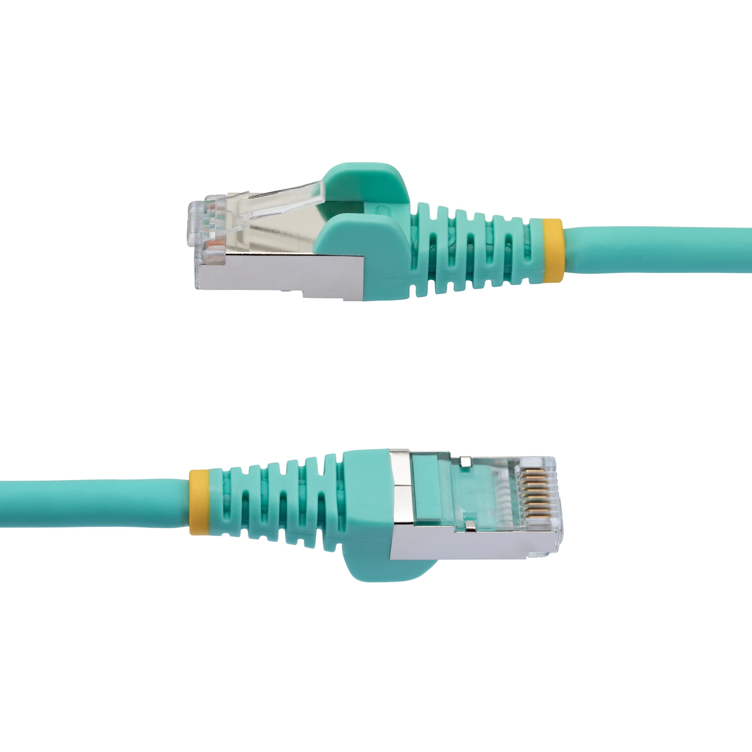 1.5m LSZH CAT6a Ethernet Cable - Aqua
