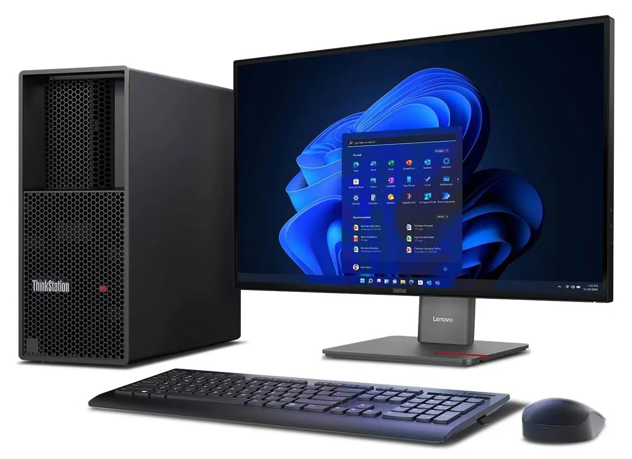 LENOVO ThinkStation P3 Tower Gen 2 Intel Core Ultra 7 265 16Go 512Go SSD M.2 2280 PCIe Intel Graphics W11P 3Year Onsite