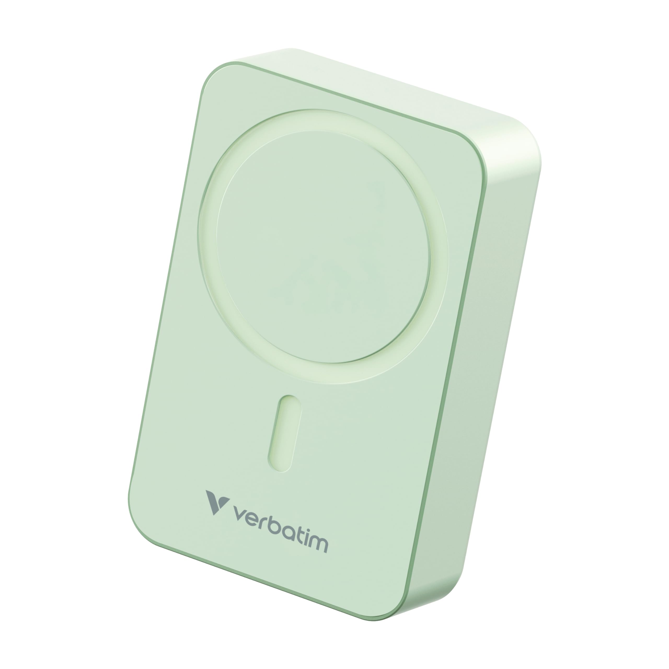VERBATIM CHARGE N GO ESSENTIALS POWER BANK MAGNETIC WIRELESS 20000MAH GREEN WCF (P)