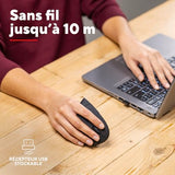 TRUST Souris sans fil ergonomique VERTO - Noire