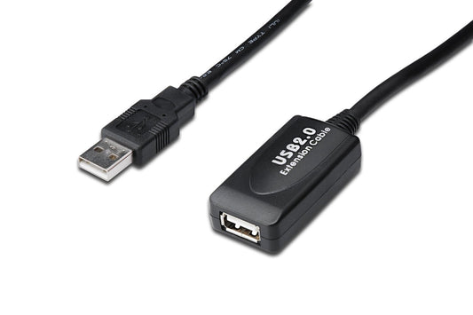 Digitus DA-73102 câble USB USB A Noir