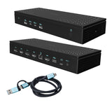 I-TEC Universal 5x 4K Display DS 5x 4K 2x DP 3x HDMI 1x 2.5GLAN 2x USB-C Gen.2 3x USB 3.2 Gen.2 1x Audio/Mic Jack PD 100W KL