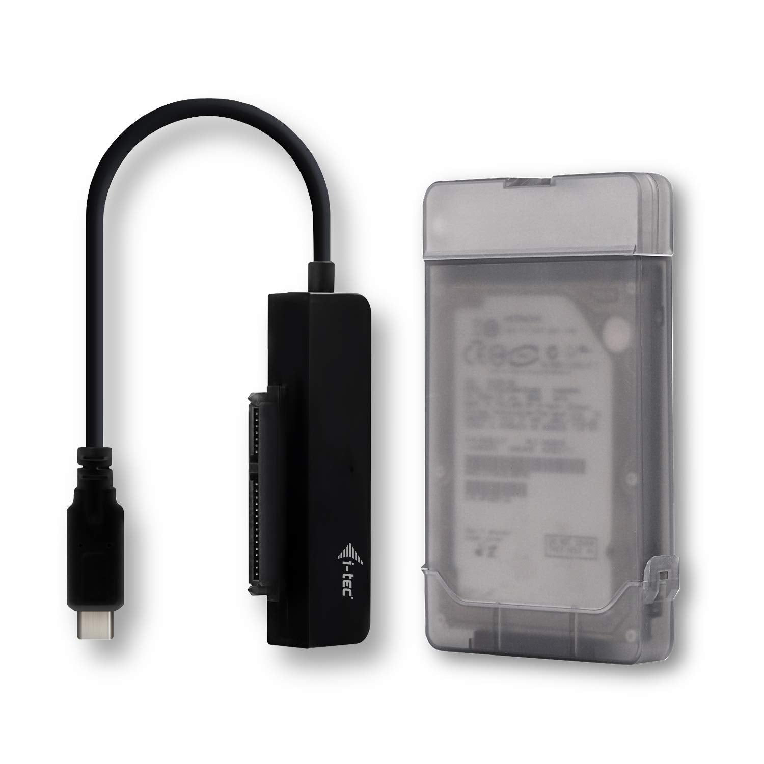 I-TEC USB-C Advance My Safe Easy Case 6.4cm 2.5p external hard disk case for SATA HDD SSD USB-C 3.1 10Gbps compatible with TB3