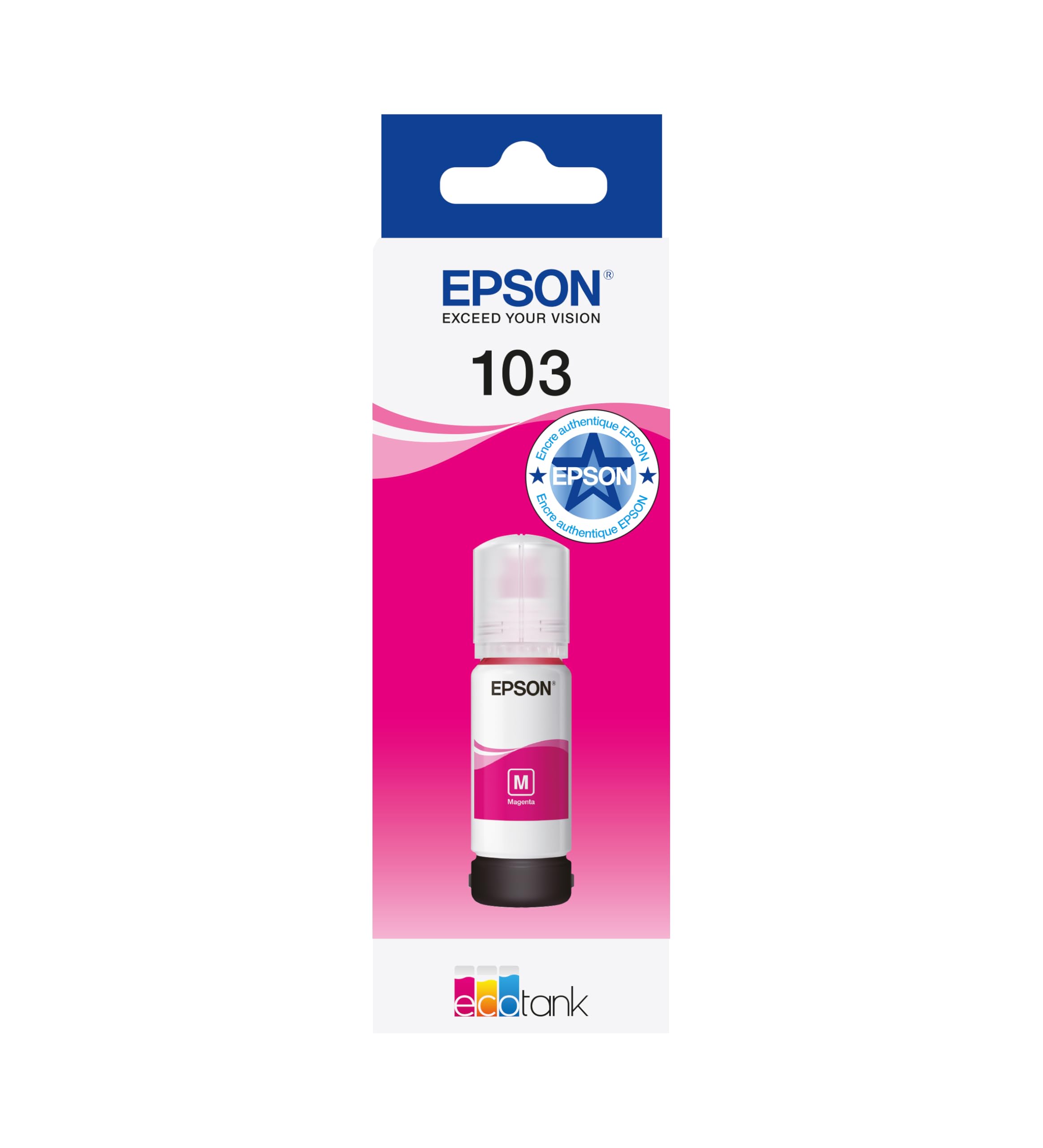 EPSON 1LB 103 EcoTank Magenta ink bottle local