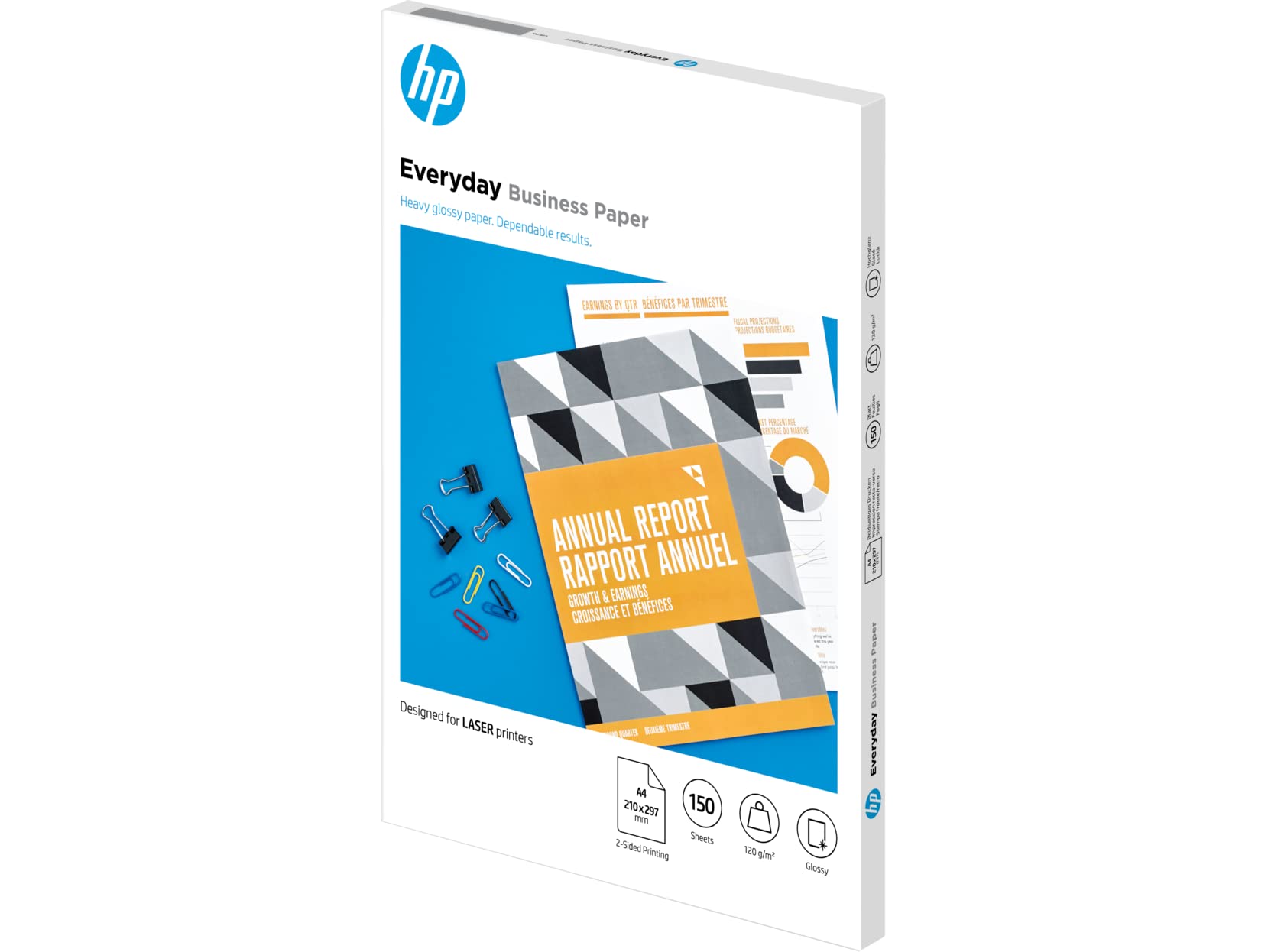 HP e-day Gls LJ A4 120g 150sh FSC Paper