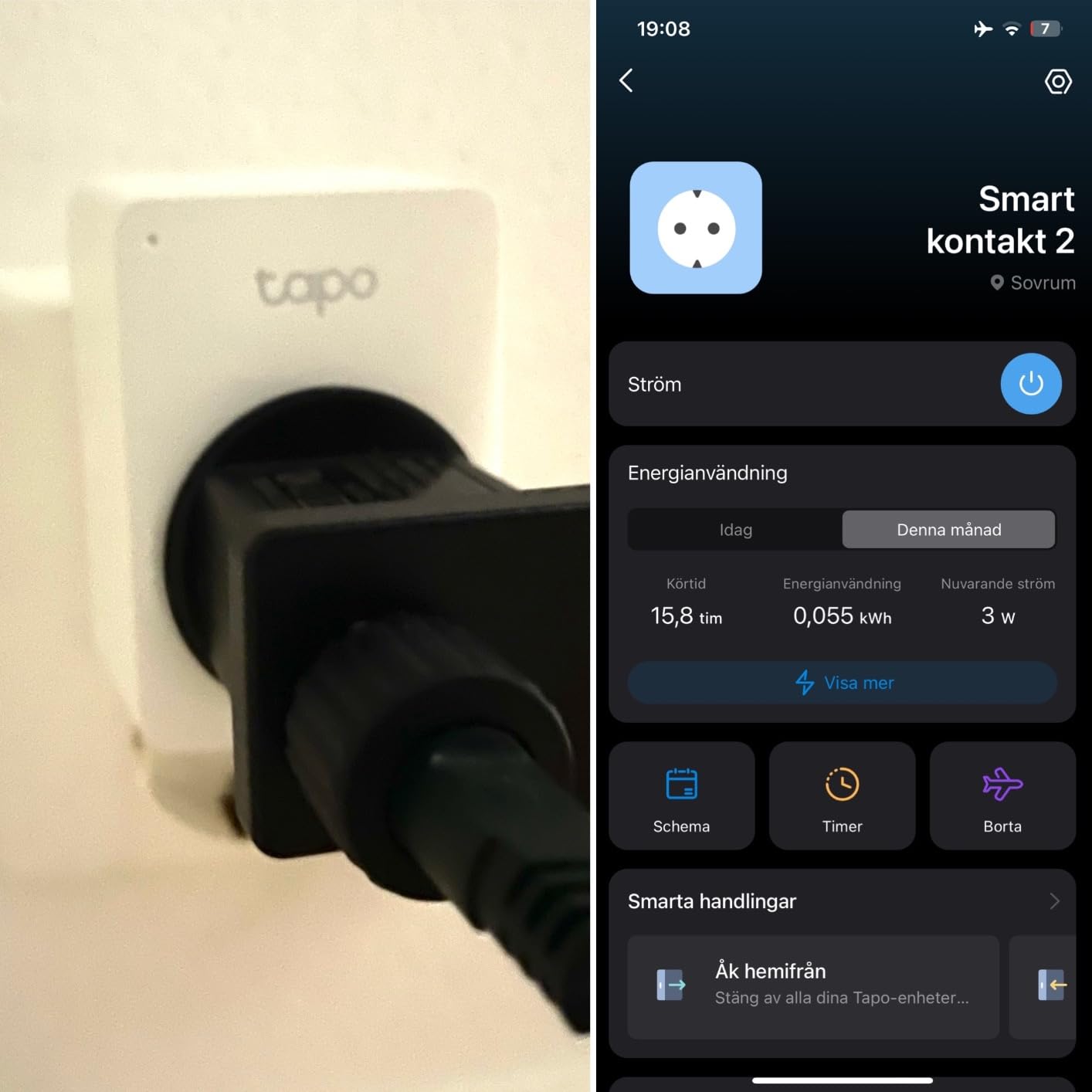 TP-LINK Mini Smart Wi-Fi Socket Energy Monitoring