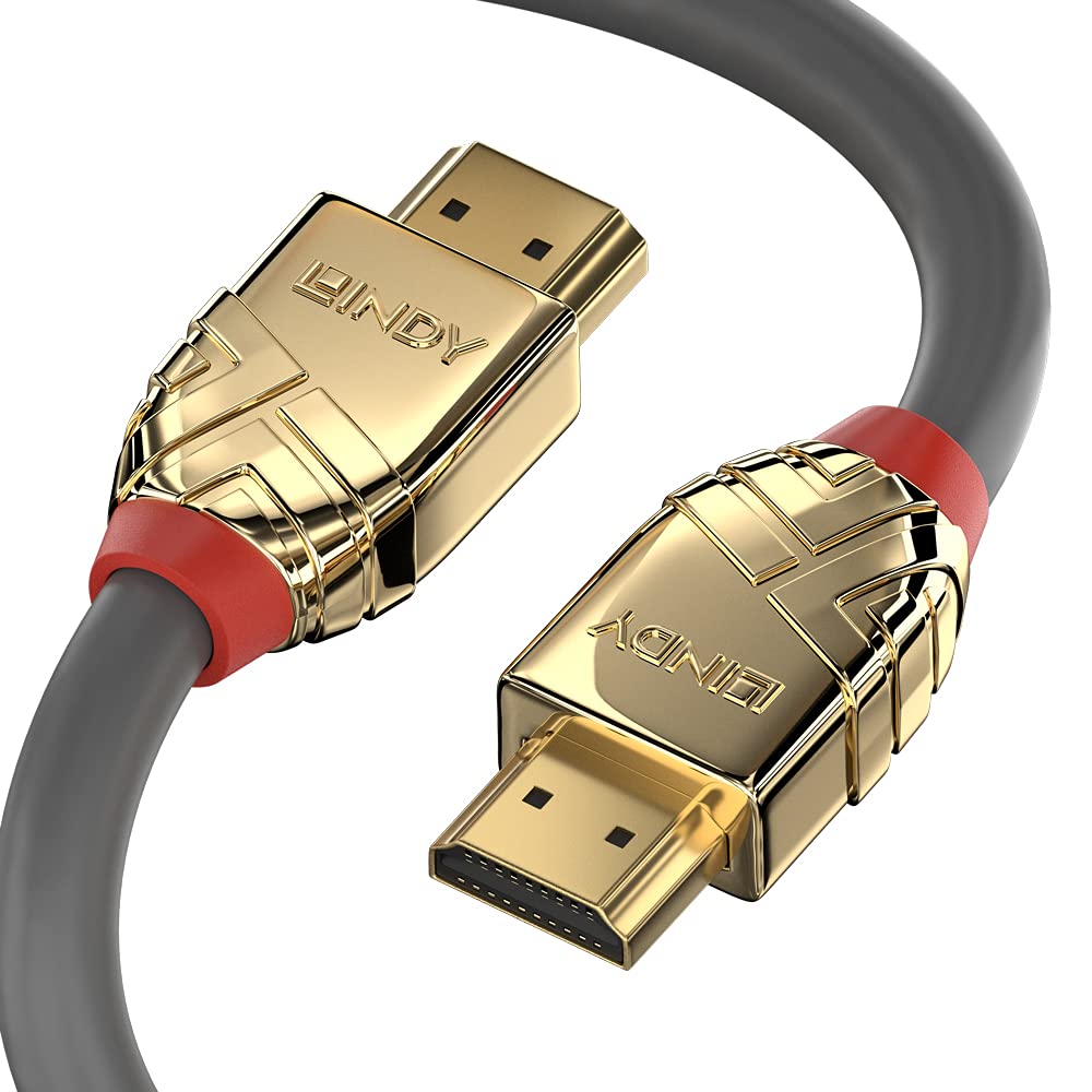 LINDY 2m High Speed HDMI Cable Gold male/male