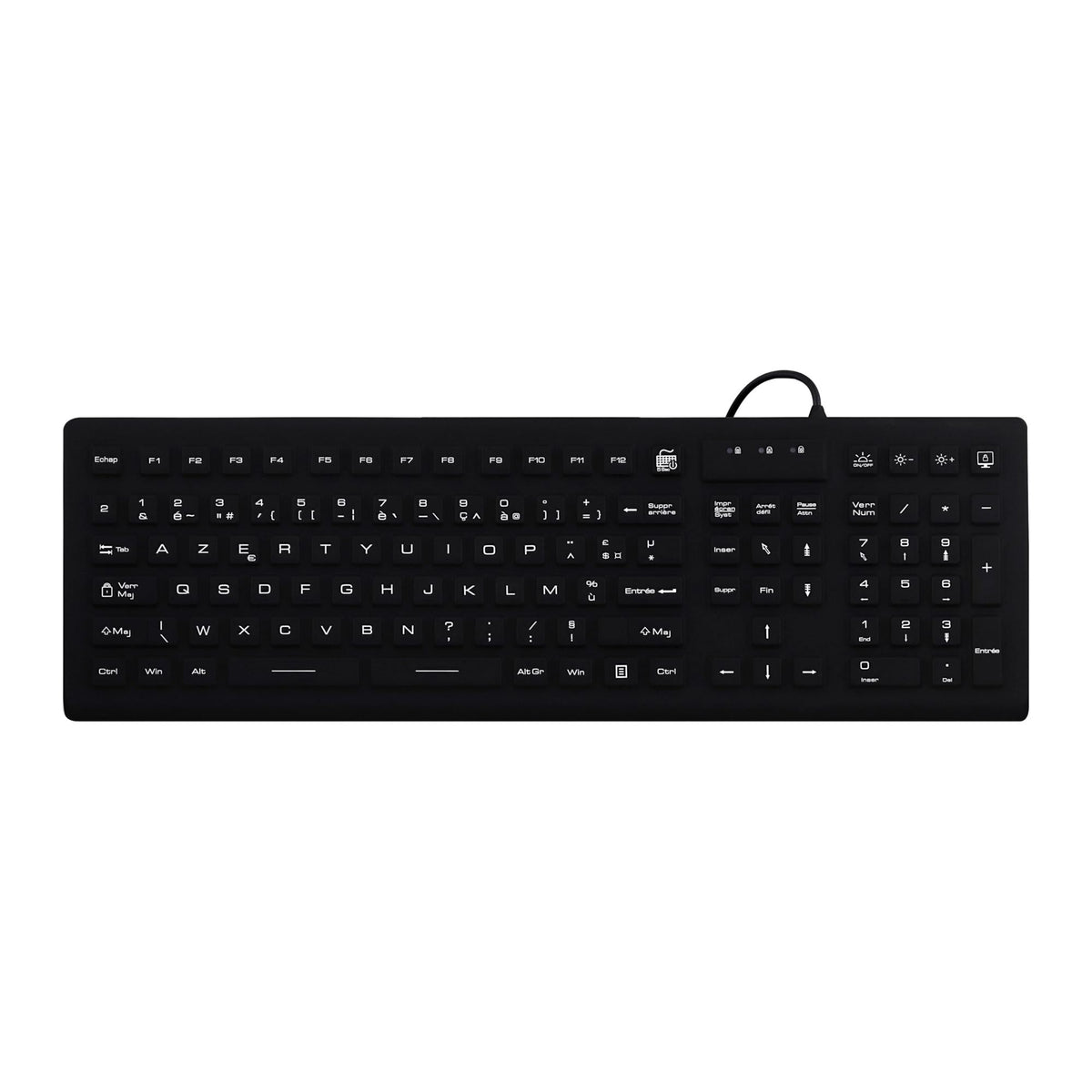 TNB IP68 medical wired keyboard (FR)