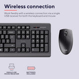 TRUST Pack clavier & souris sans fil PRIMO (FR)