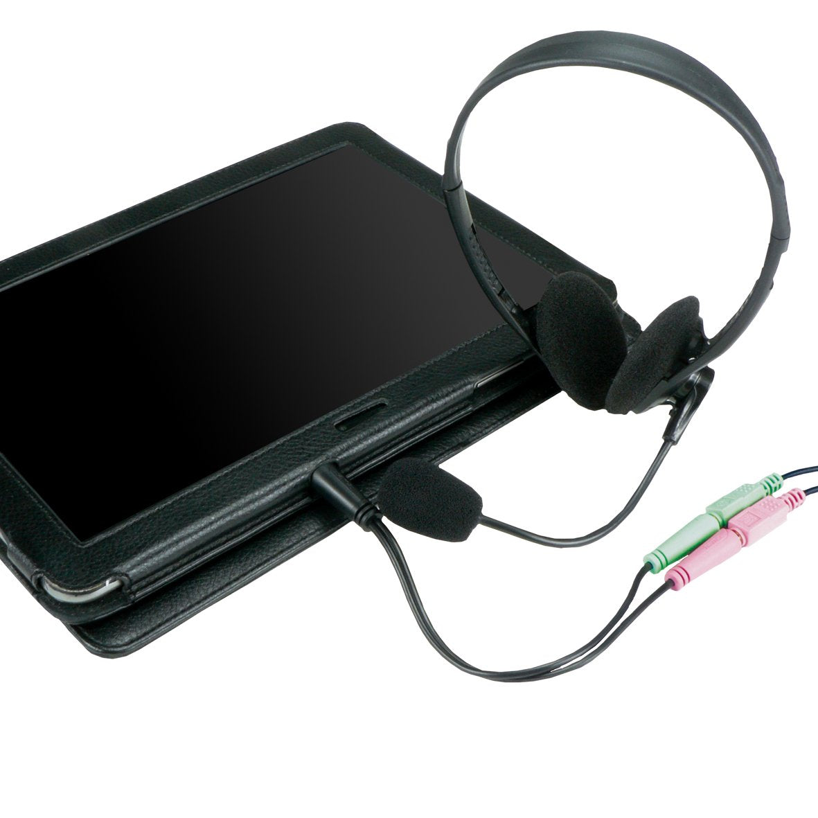 MCL Adaptateur audio jack 3.5mm 4 contacts pour micro et casque - 20cm
