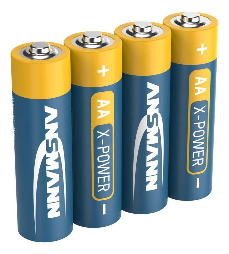 ANSMANN Piles alcalines 5015663 LR6 / AA blister de 4