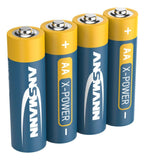 ANSMANN Piles alcalines 5015663 LR6 / AA blister de 4