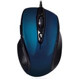 Souris ergonomique SHAPE 6D USB bleue