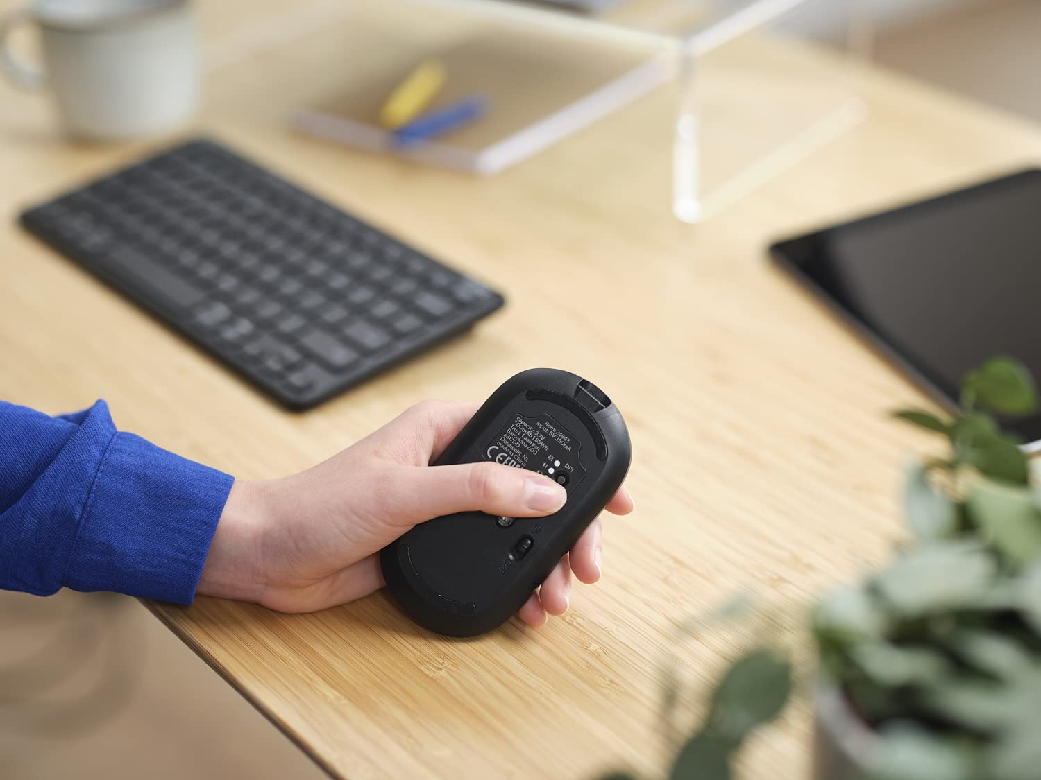 TRUST Pack clavier & souris sans fil LYRA Bluetooth - noir (FR)