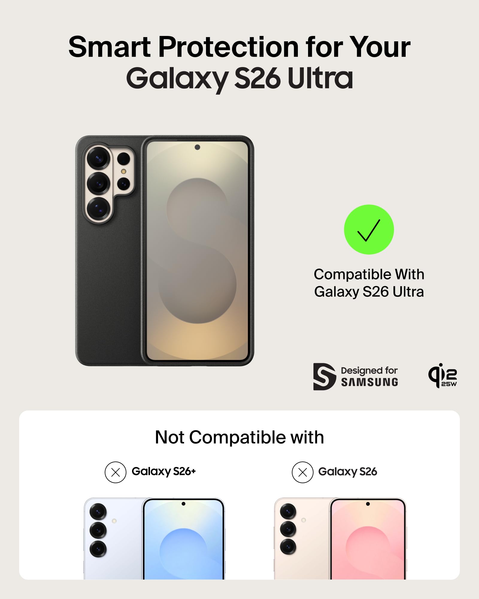 COVER/GRIP TPU D3 TINT BLACK