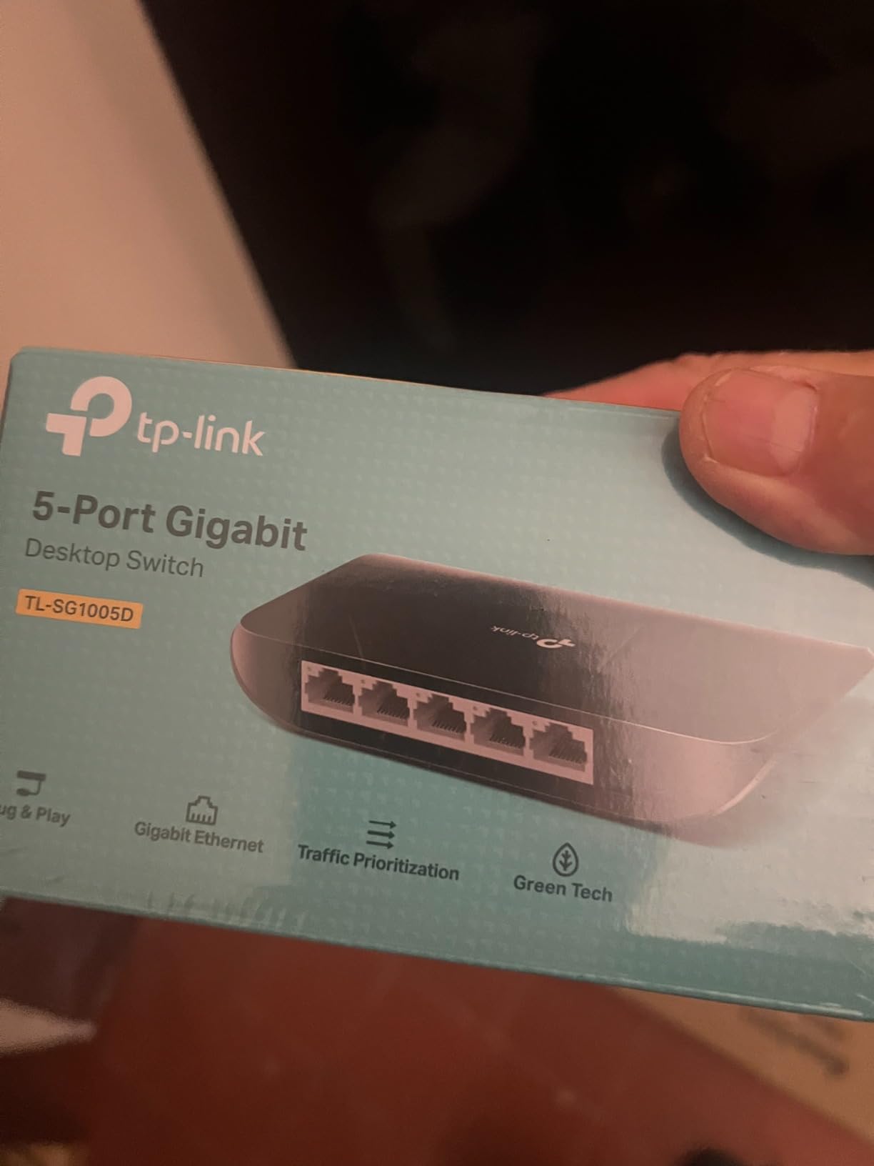 TP-Link Switch Gigabit Eco-Green - 5 x 10/100/1000