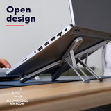 TRUST Support pliable MACY en aluminium pour ordinateur portable