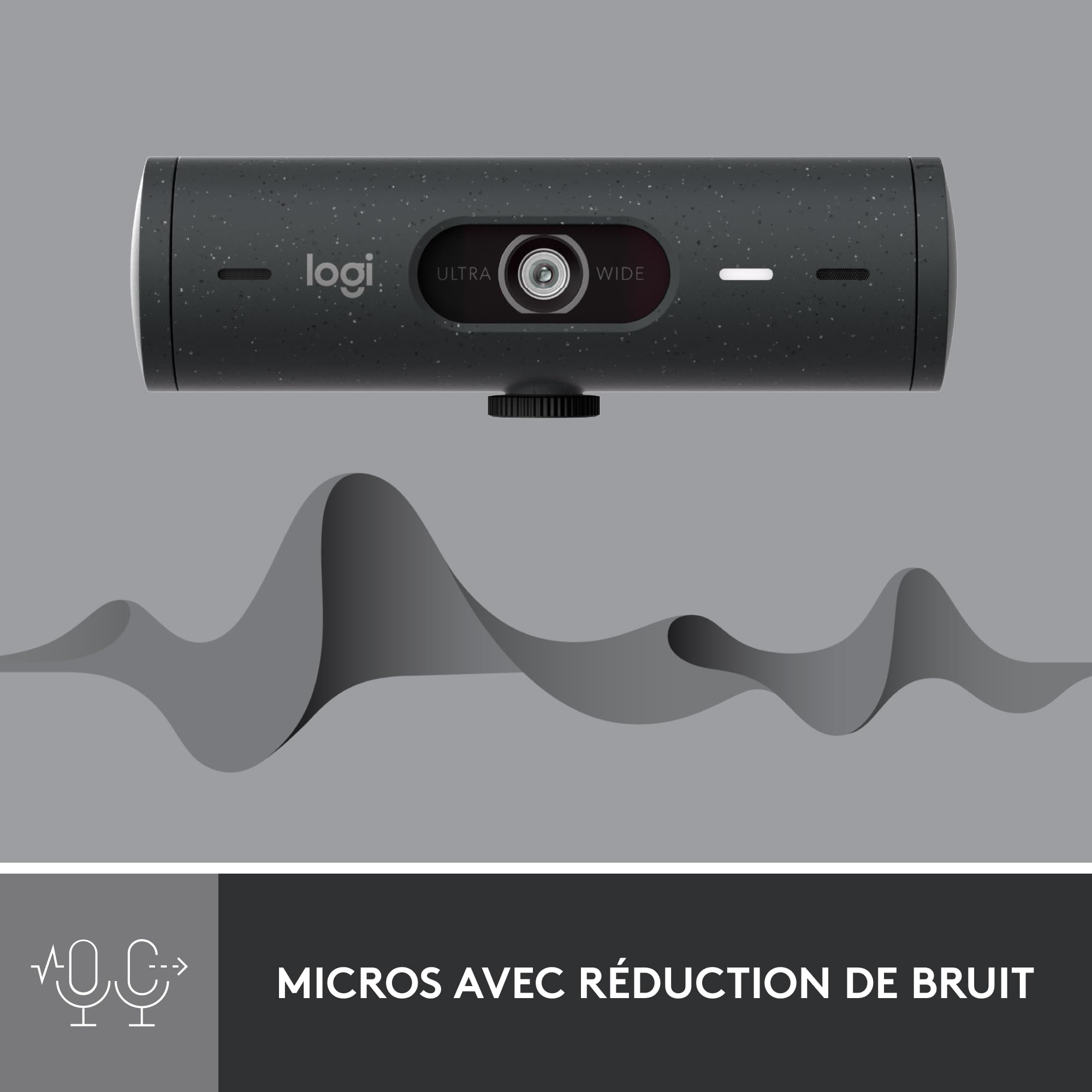 Logitech Brio 500 - GRAPHITE - EMEA28