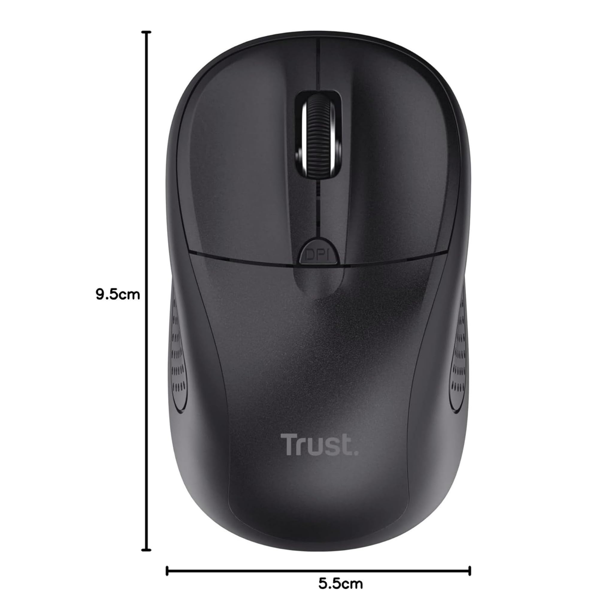 TRUST Souris sans fil compacte PRIMO Bluetooth - noire