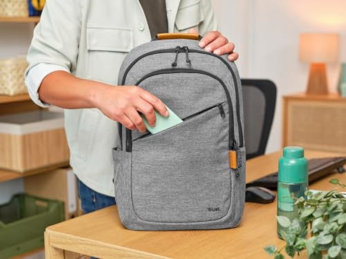 TRUST Sac à dos AVANA 16p gris