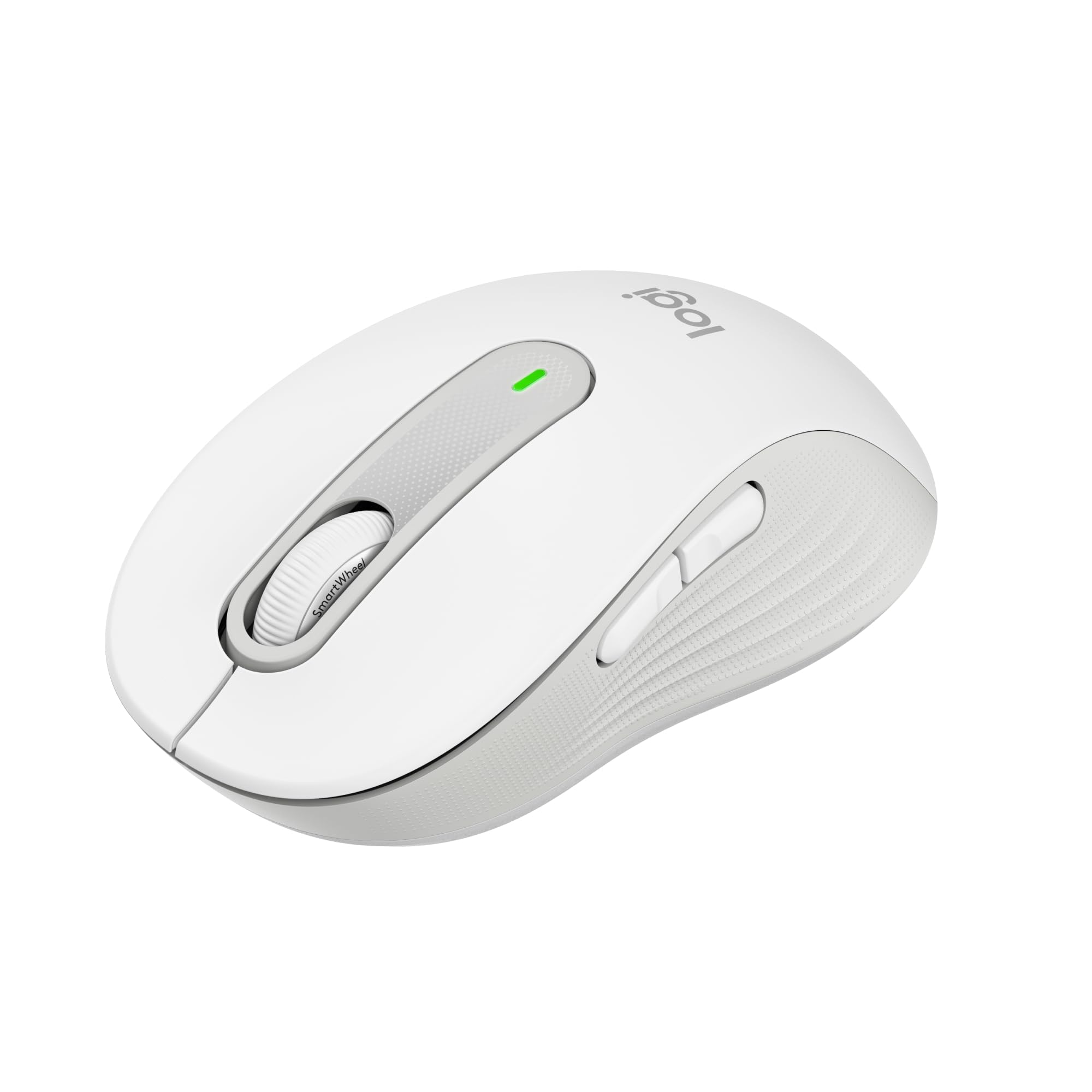 LOGITECH Signature M650 Mouse optical 5 buttons wireless Bluetooth 2.4 GHz Bolt USB receiver off-white