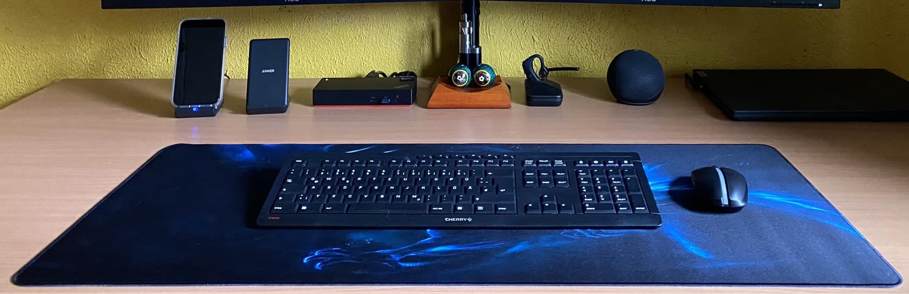 CHERRY Pack clavier & souris STREAM DESKTOP RECHARGE sans fil noir