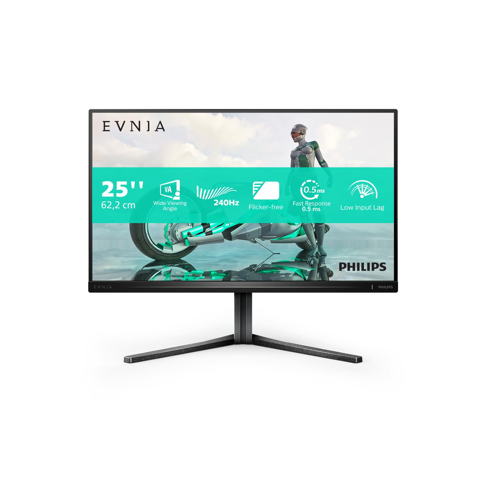 PHILIPS 25M2N3200W/00 24.5p 1920x1080 VA Flat 130mm 240Hz 1ms GtG FreeSymc Premium DP HDMI
