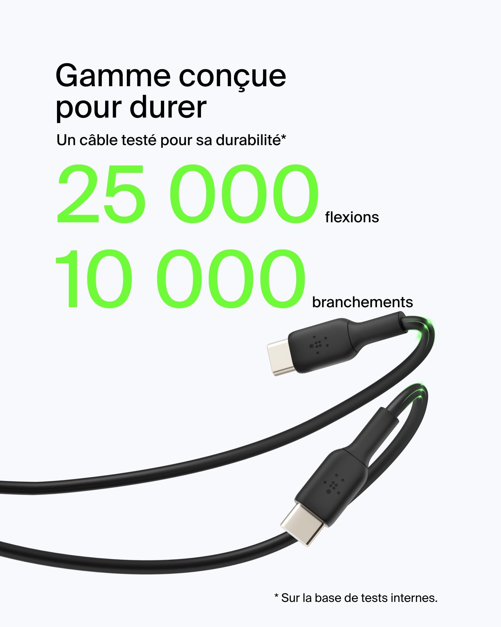 BELKIN BOOST CHARGE USB-A to USB-C Cable PVC 0.15M Black