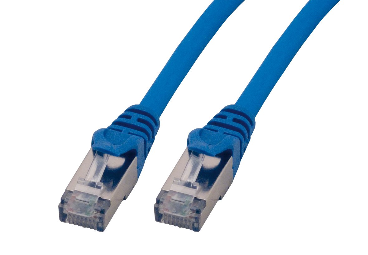 MCL CAT6A S/FTP LSZH Patch cable - 2m Blue