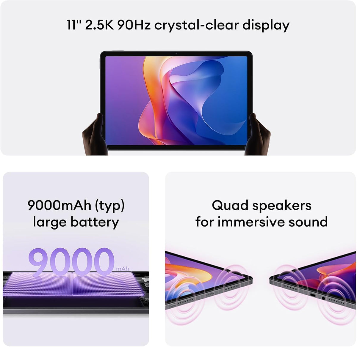 Xiaomi Redmi Pad 2 Wifi (11'' - 256 Go, 8 Go RAM) Gris