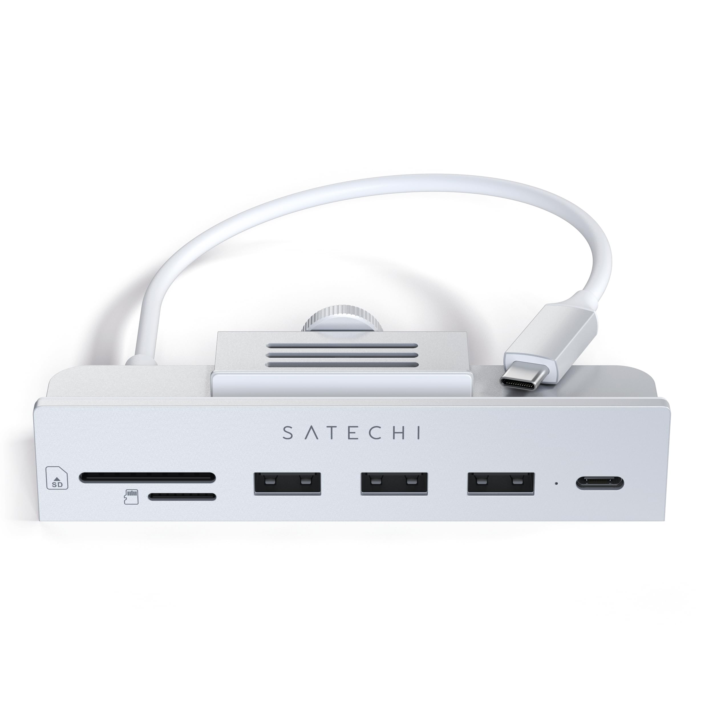 SATECHI USB-C Clamp Hub iMac 24 Silver