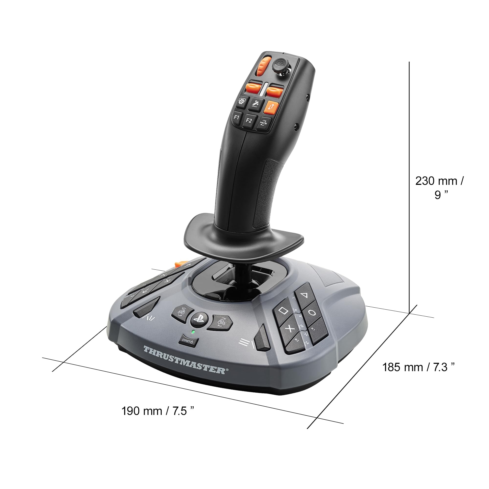 THRUSTMASTER T128-P Simtask Farming Pack pour PS5 et PC