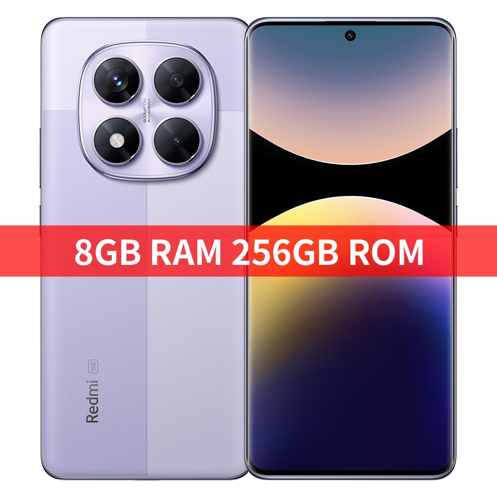 Xiaomi Redmi Note 14 Pro 5G (Double Sim - 6.67", 256 Go, 8 Go RAM) Violet