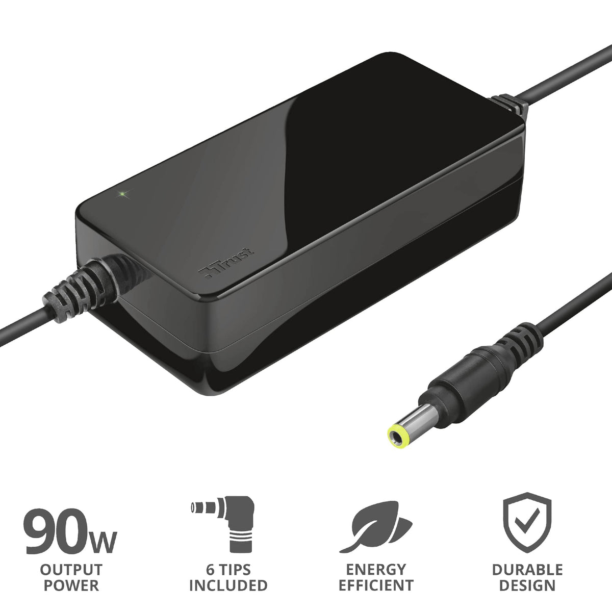 TRUST Alimentation universelle PRIMO 90W pour ordinateur portable