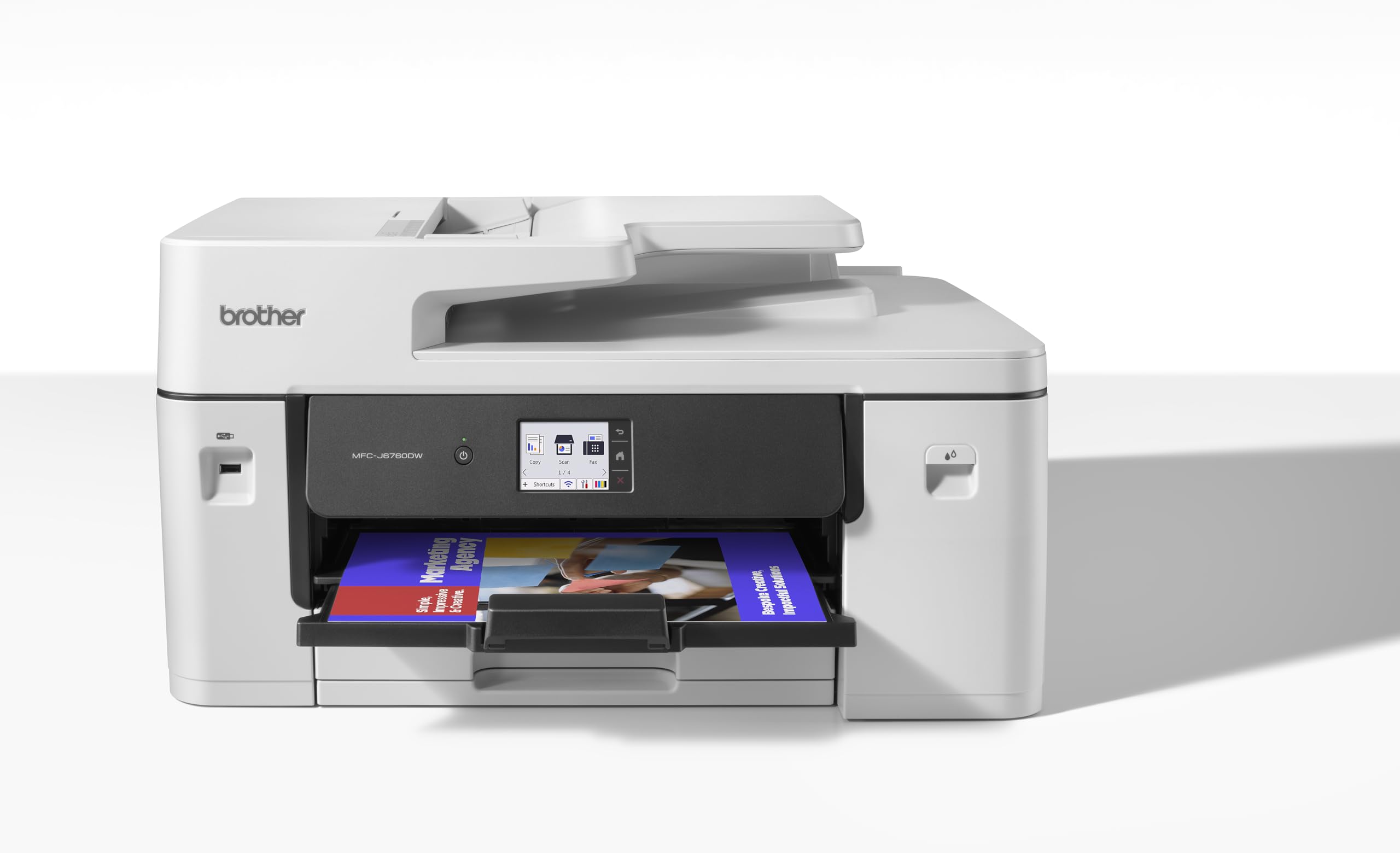 BROTHER MFC-J6760DW Multifonction jet dencre couleur professionnelle 4-en-1 A3 Business Smart 31 ipm Ethernet Wi-Fi bac papier