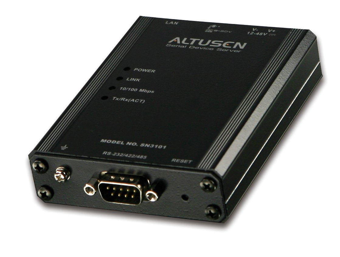 ATEN SN3101 SERVEUR DE PORT SERIE RS-232/422/485 DB9 OVER IP