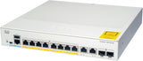 CISCO Catalyst 1000 8-Port Gigabit data-only 2 x 1G SFP Uplinks LAN Base with external power supply