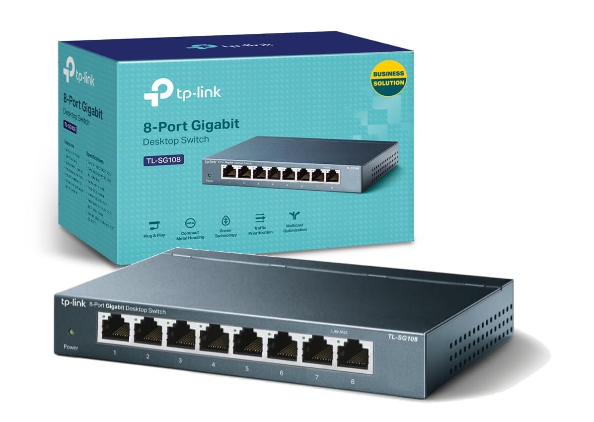 8-port Gigabit Desktop Switch