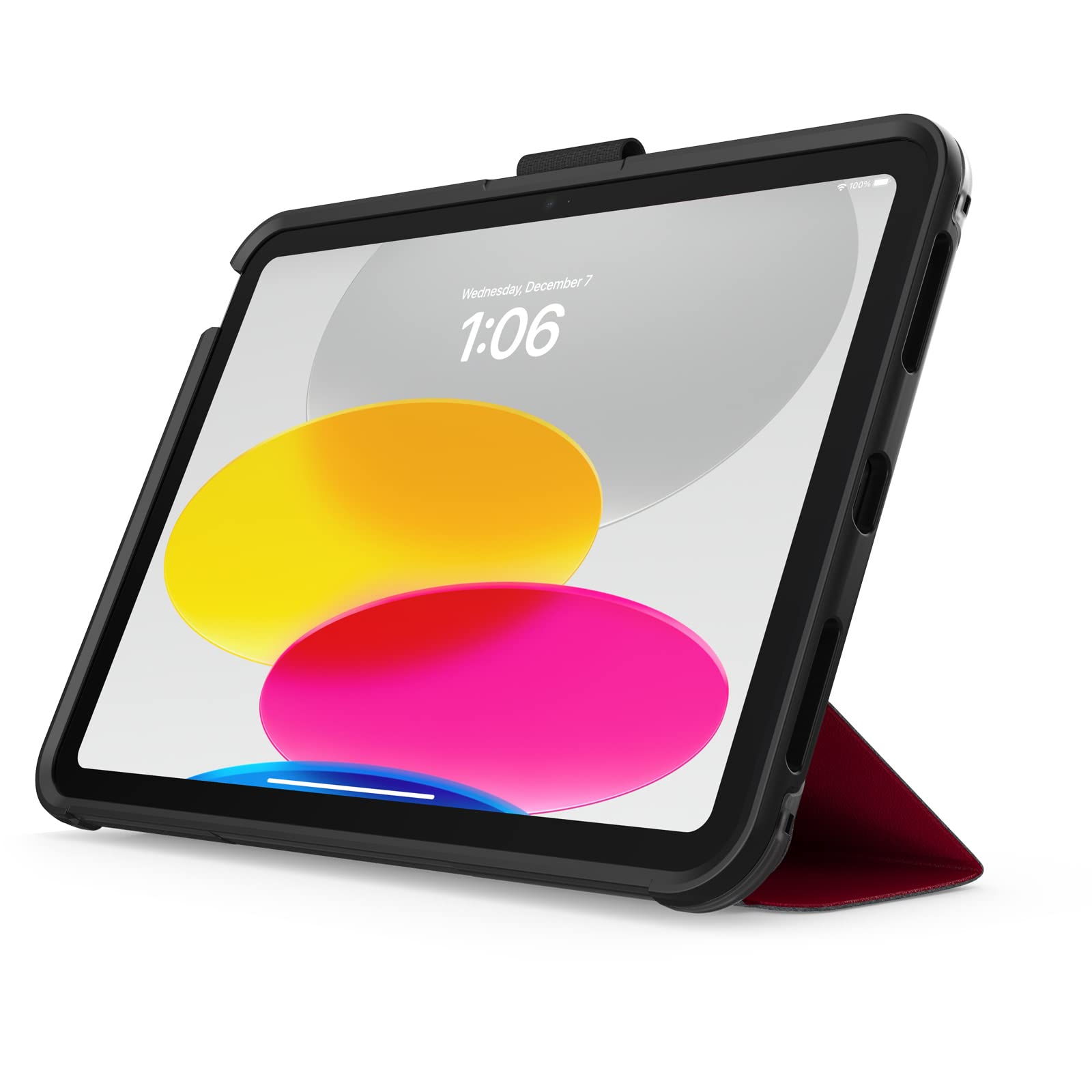 Symmetry Folio iPad 10th RED Poly Bag