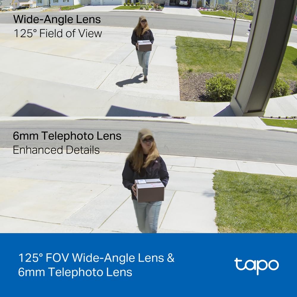 TP-LINK Indoor/Outdoor Dual Lens Pan/Tilt Security Camera