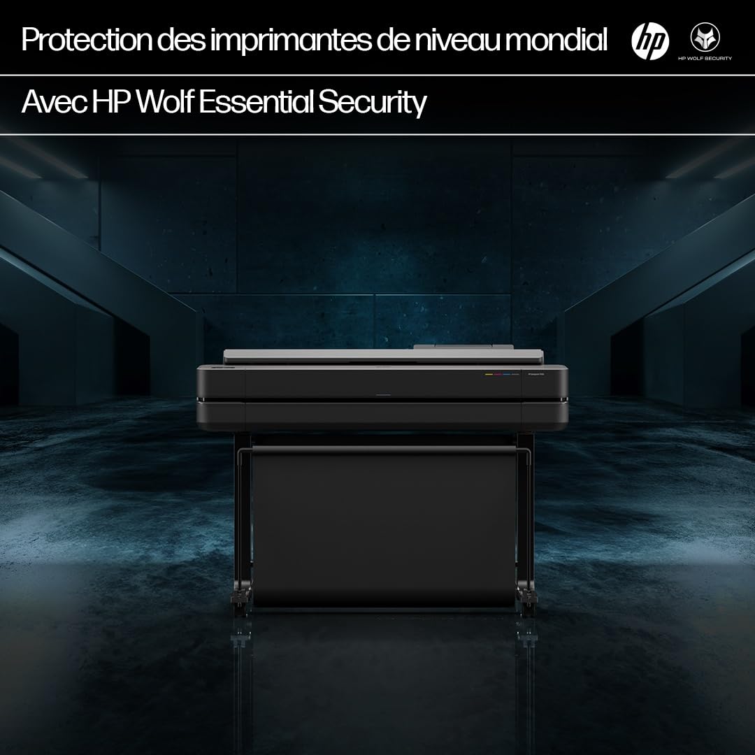 HP DesignJet T630 24p LFP 2025 Colour Ink-Jet A1 ANSI D Roll 61cm 2400x1200dpi 0.5 min/page USB LAN Wi-Fi