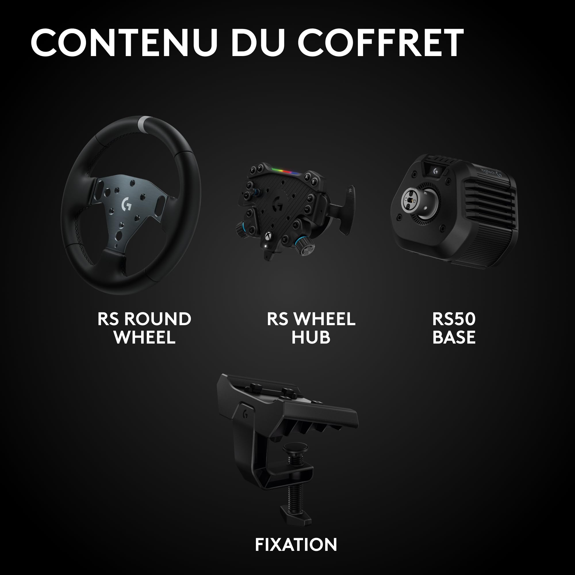 LOGITECH RS50 System for Xbox/PC Black