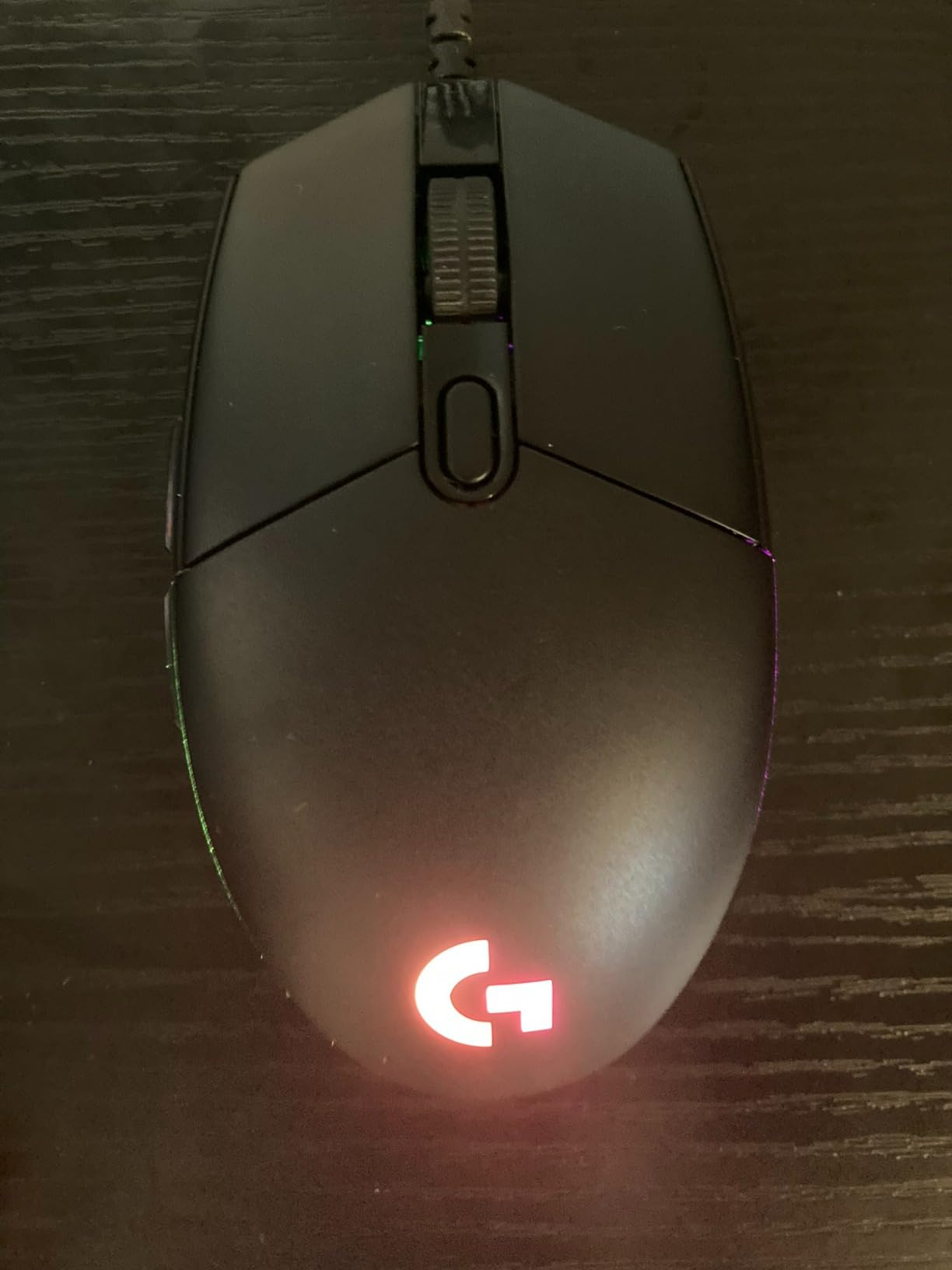 LOGITECH Gaming Mouse G203 LIGHTSYNC Mouse optical 6 buttons wired USB black