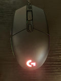 LOGITECH Gaming Mouse G203 LIGHTSYNC Mouse optical 6 buttons wired USB blue