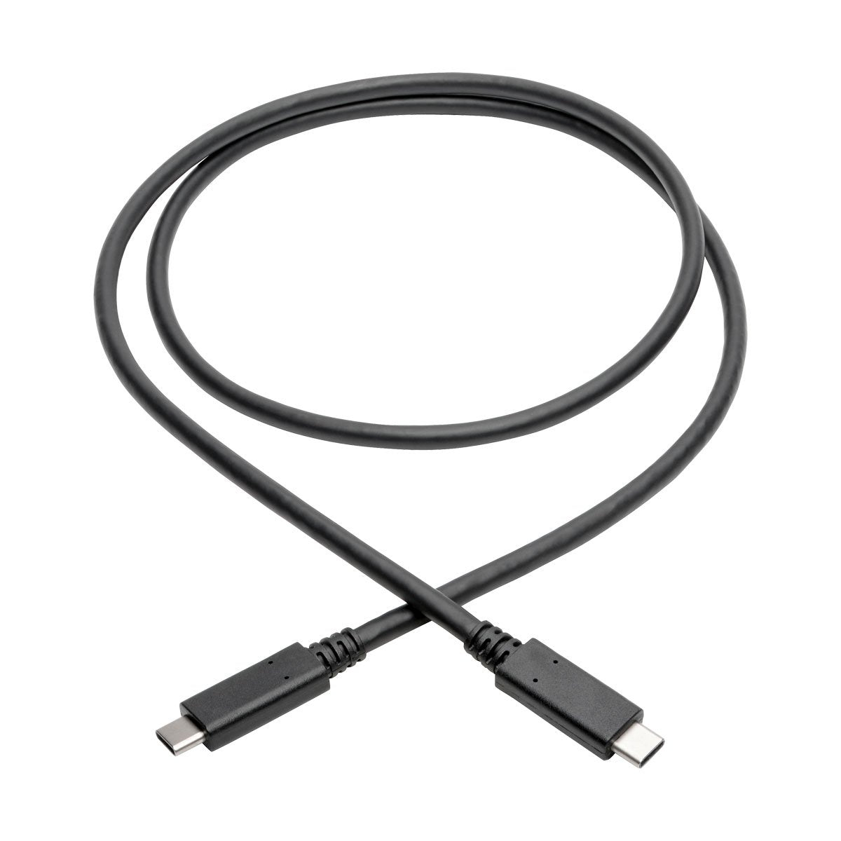 EATON TRIPPLITE USB-C Cable M/M - USB 3.1 Gen 2 10Gbps 5A Rating Thunderbolt 3 Compatible 3ft. 0.91m